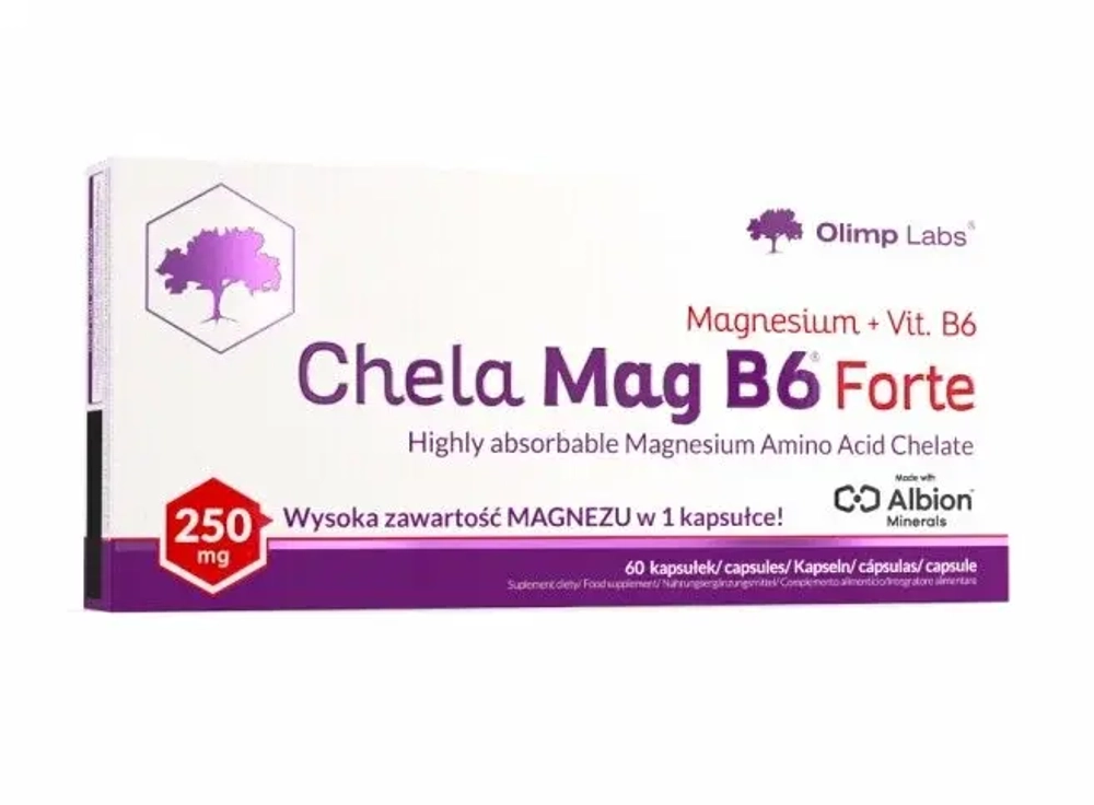 Витамины Olimp Chela Mag B6 Forte 60 капсул