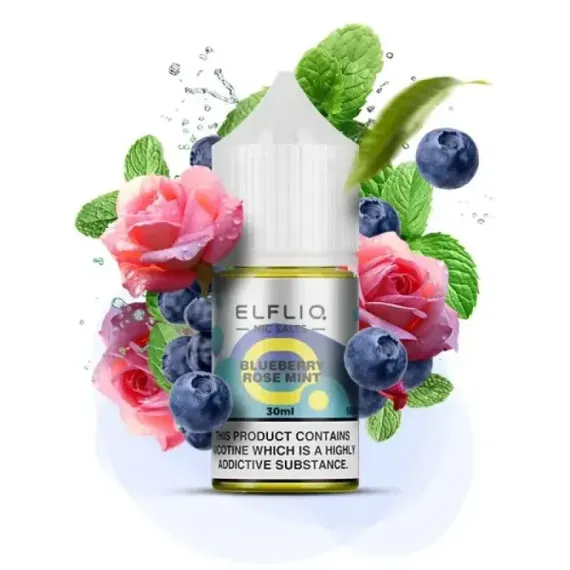 ELFLIQ - Blueberry Rose Mint (5% nic, 30ml)