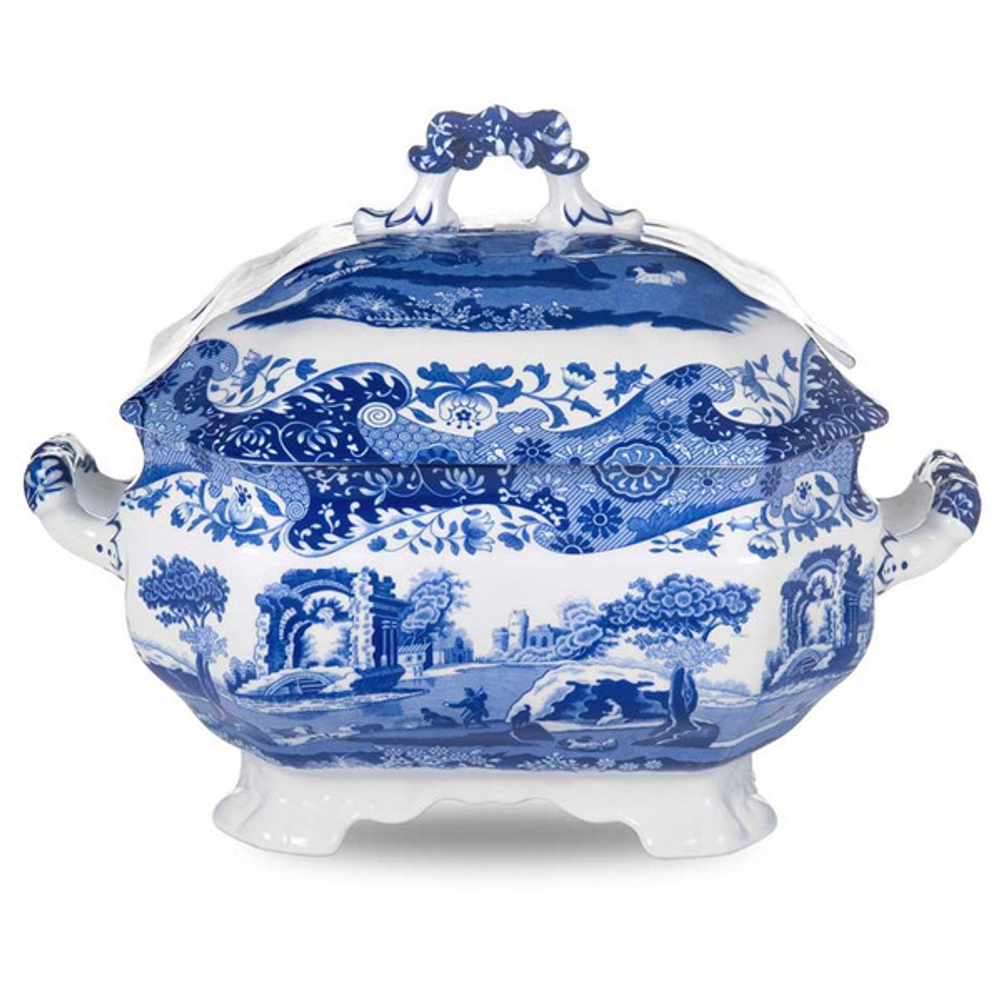 Супница 3.4л Spode Голубая Италия