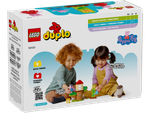Конструктор Лего Дупло Свинка Пеппа домик на дереве 10431 | LEGO DUPLO Peppa Pig Garden and Tree House 20 деталей 2+