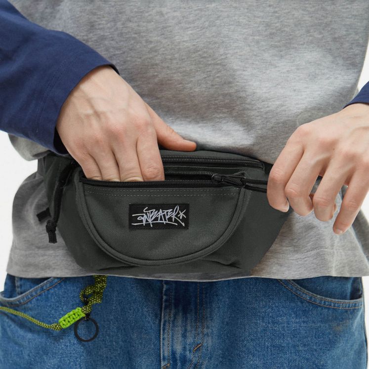Поясная сумка ANTEATER Wbag, серый