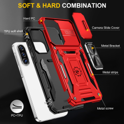 Чехол Safe Case с кольцом и защитой камеры для Samsung Galaxy A37