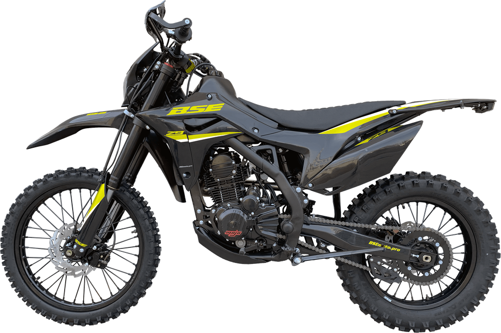 Мотоцикл Эндуро BSE Z9 Yellow Metallic