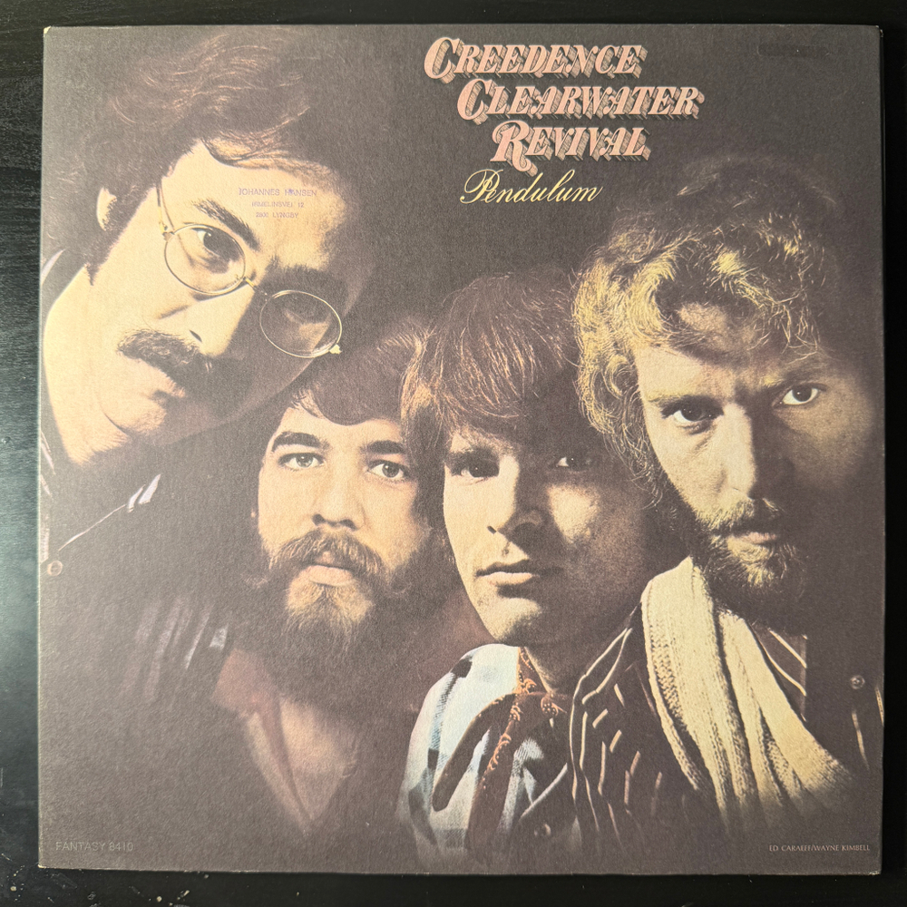 Creedence Clearwater Revival ‎– Pendulum (Дания 1970г.)