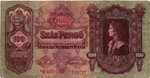 Банкнота 100 пенго Венгрия 1930 год