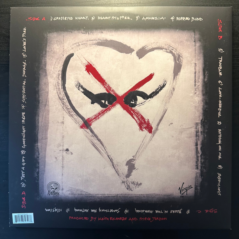 Keith Richards - Crosseyed Heart 2LP (Европа 2015г.)
