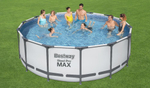 Бассейн каркасный BestWay Steel Pro Max 15232 л/фильтр-насос 3028 л/ч/лестница/тент
