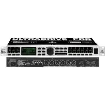 Behringer DCX2496- процессор, 3 ан.входа (1-AES/EBU),6 аналог.выхода,24-бит/96 кГц АЦ и ЦА преобраз.