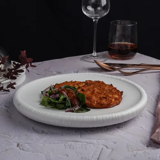 Блюдо круглое d 28 см h3 см White Moon P.L. Proff Cuisine [2]
