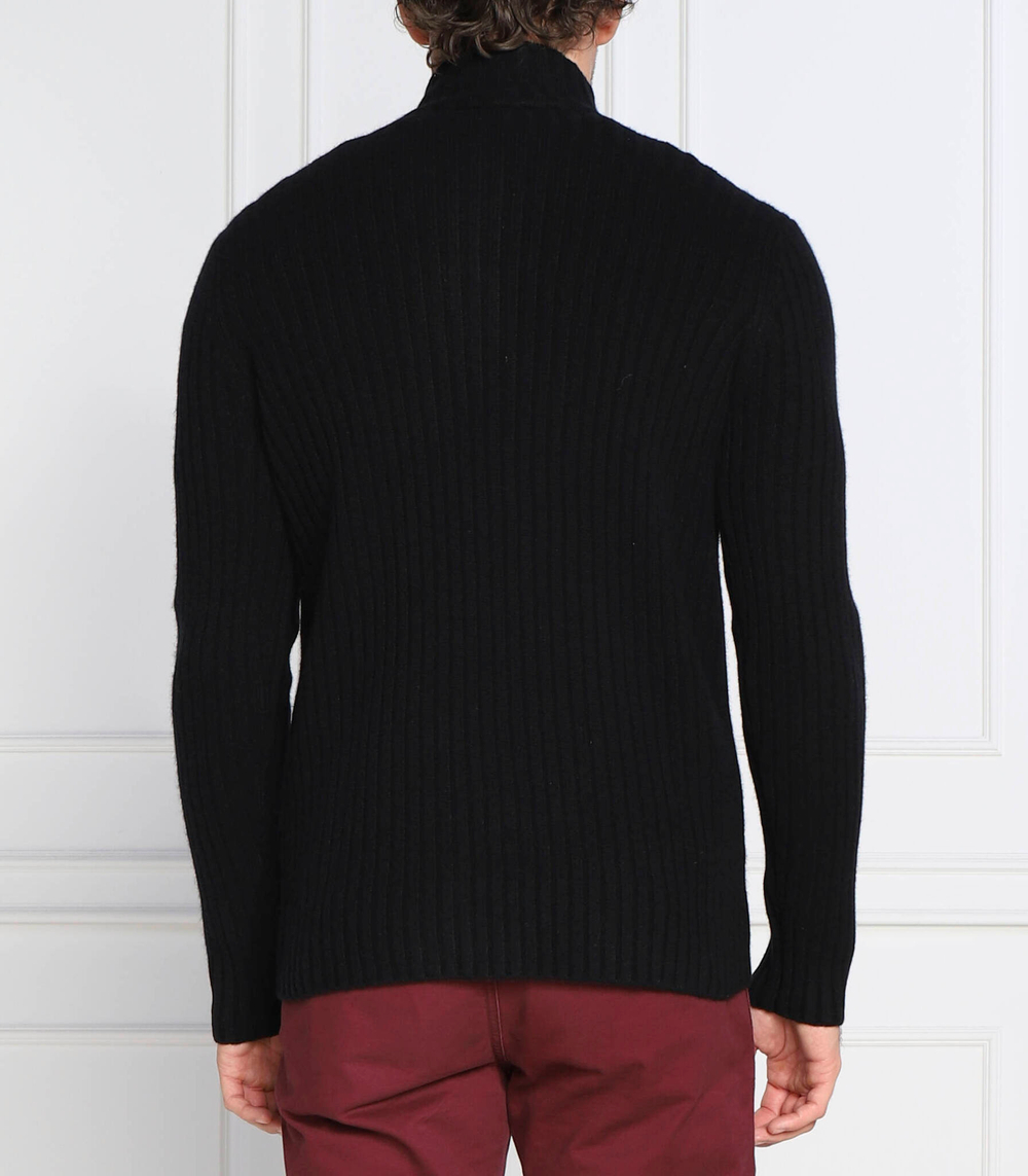 Wełniany свитер MAGLIA Emporio Armani - черный(6L1MY2 1MF2Z)