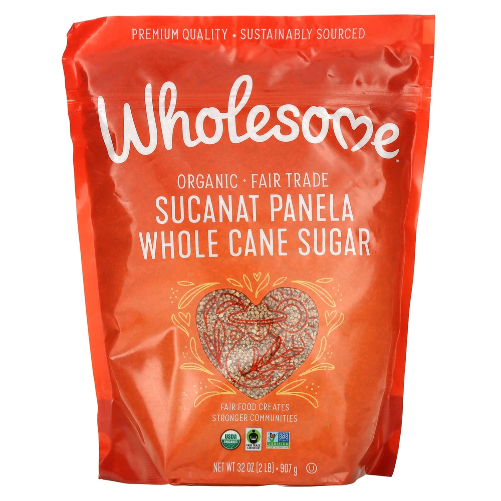 Wholesome Sweeteners, органический тростниковый сахар Sucanat Complexa, 907 г (32 унции)