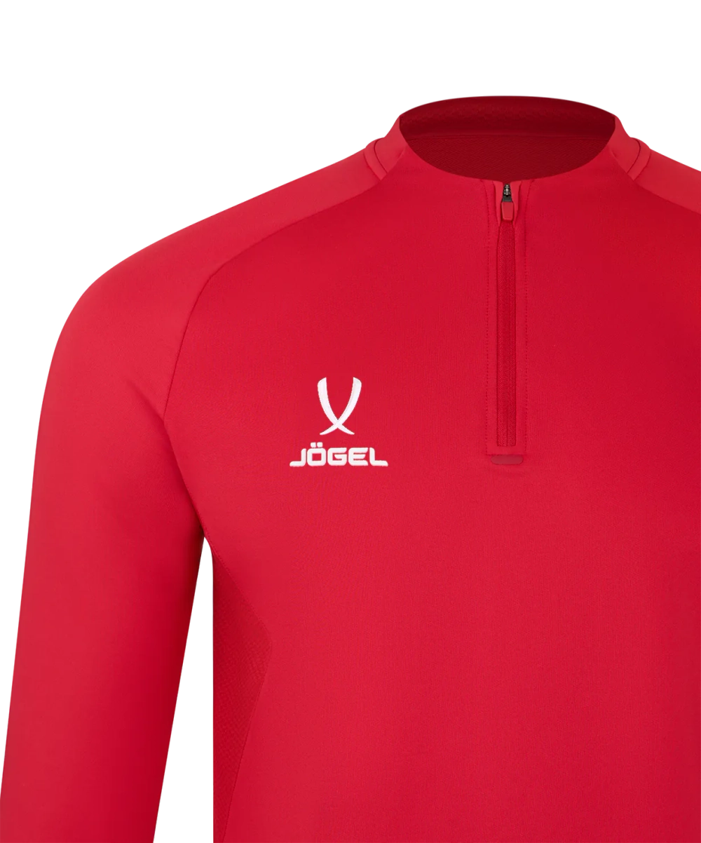 Джемпер тренировочный JÖGEL PREMIER PerFormDRY Training 1/4 Zip Top, красный