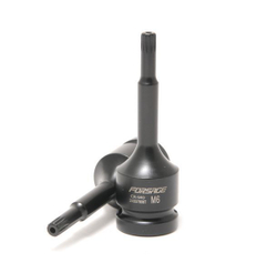 Головка-бита SPLINE глубокая ударная1/2'', M8 с отверстием Forsage F-24807808T