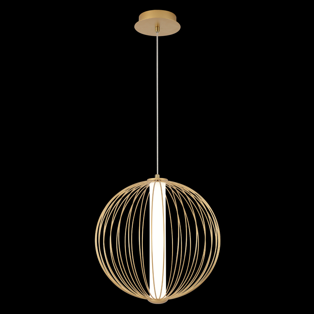 Подвесной светодиодный светильник Crystal Lux SYNC SP18W LED GOLD