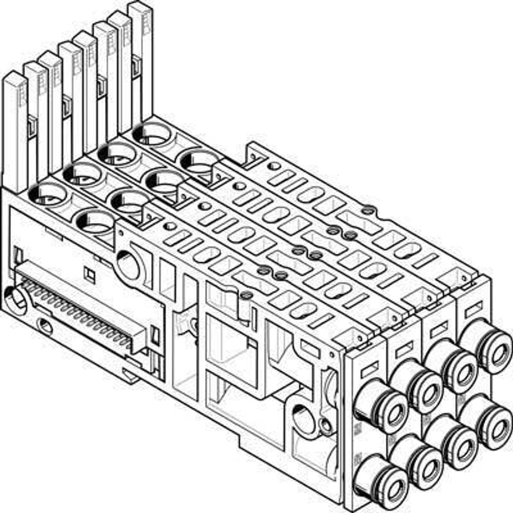 VMPAL-AP-4X10-QS6-2 Монтажная плита