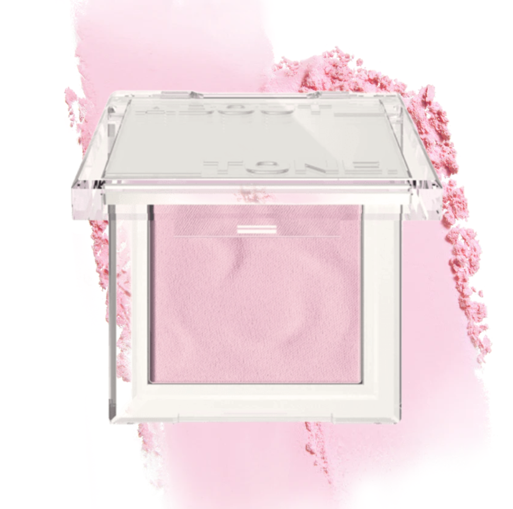 ABOUT TONE Пудровые румяна Fluffy Wear Blusher 07 Marshmallow Pink