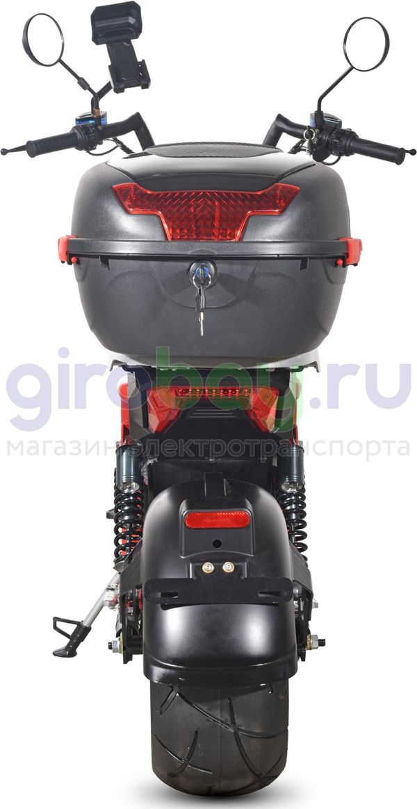 Электроскутер WHITE SIBERIA PRO BLACK EDITION 5000W (60V/40Ah)