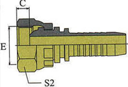 Фитинг DN 12 DK (Г) 22x1.5