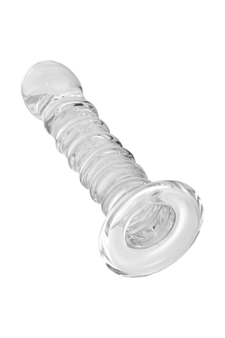 Фаллоимитатор Sexus Glass, стекло, 16 см