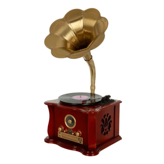 Alive Audio Gramophone Wood