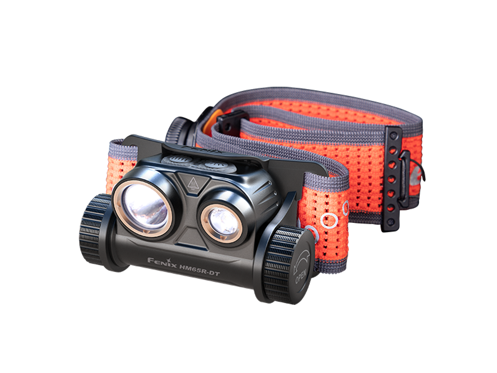 Налобный  фонарь Fenix HM65R-DT, черный