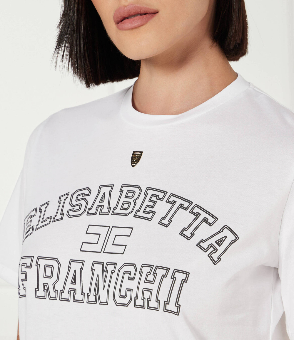 Футболка Elisabetta Franchi - белый(MA01546E2)
