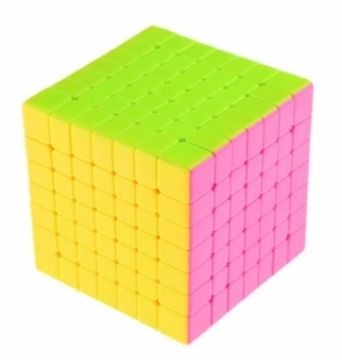 ГОЛОВОЛОМКА КУБИК 7X7 ЦВЕТНОЙ