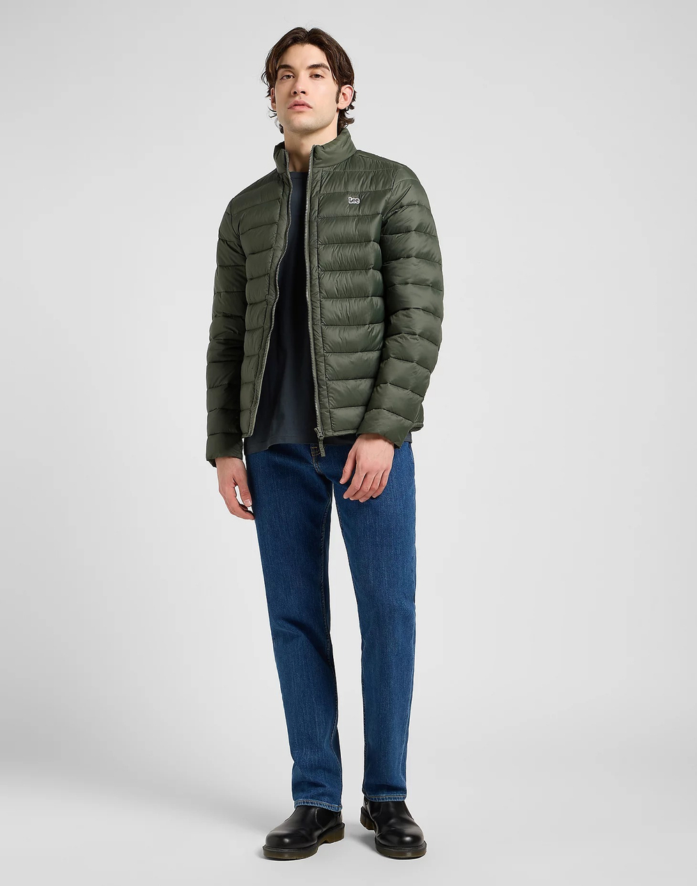 Куртка утепленная мужская LEE STAND COLLAR PUFFER