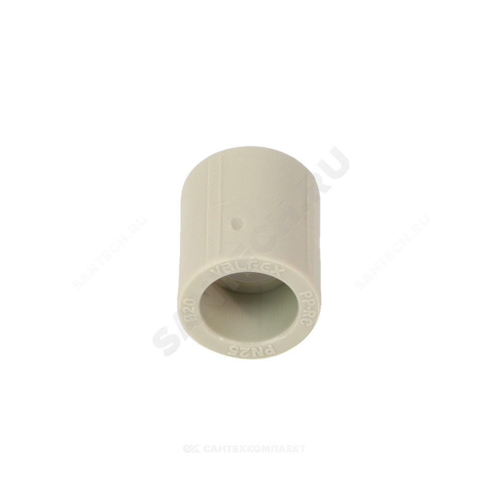 Муфта PP-R серая Дн 40 внутренняя пайка VALFEX 10113040Г