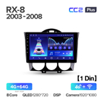 Teyes CC2 Plus 9" для Mazda RX-8 SE 2003-2008