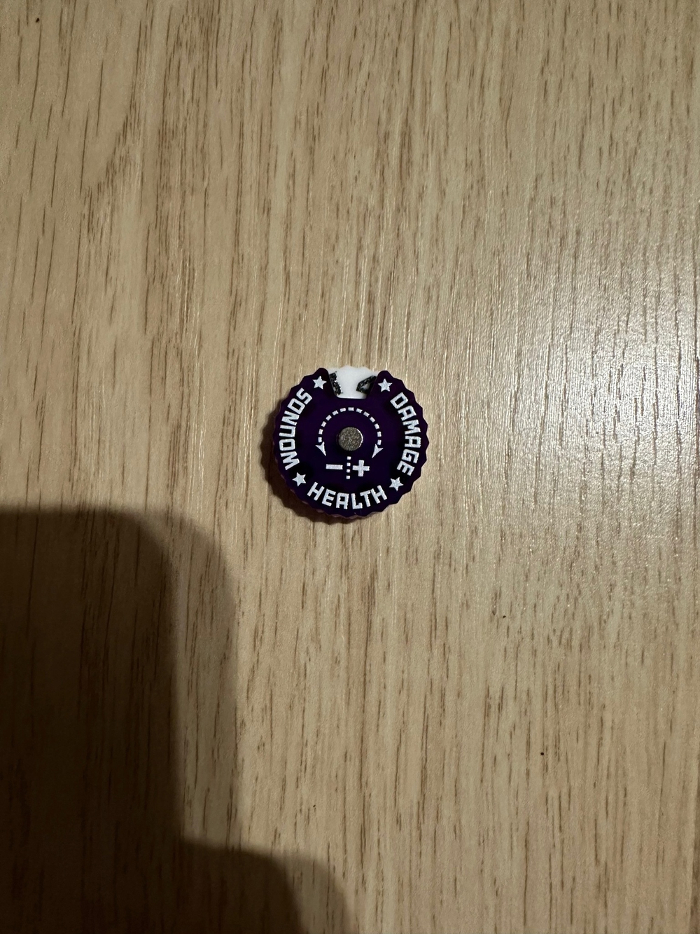 Round Counters 25mm. Violet