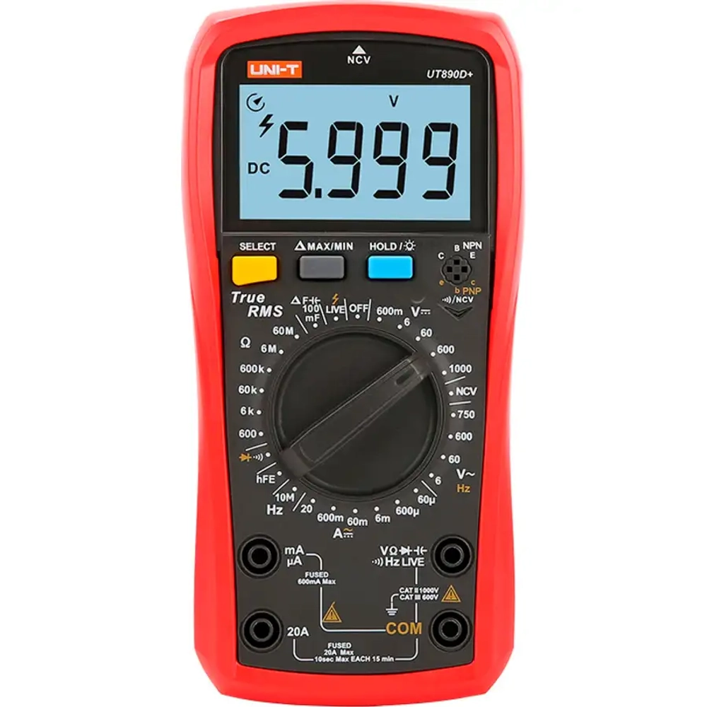 Мультиметр UNI-T UT890D+