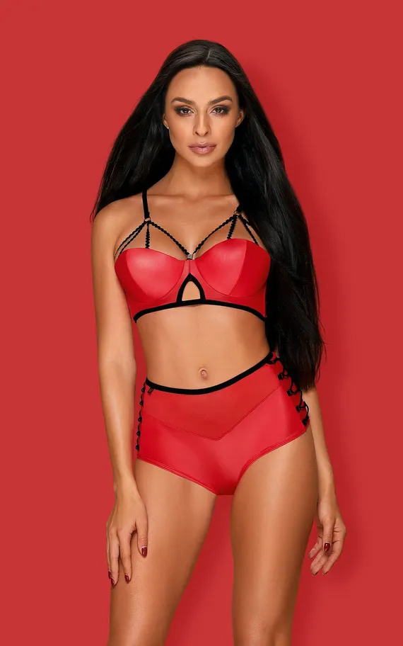 Leatheria set Red