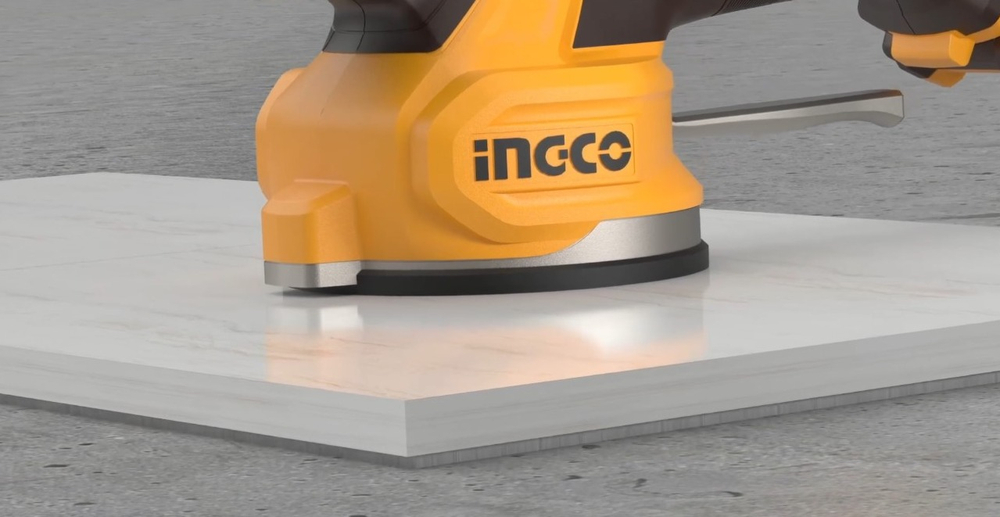 Аккумуляторная виброприсоска для укладки плитки INGCO CTVLI20015 INDUSTRIAL 20 В 1х2Ач
