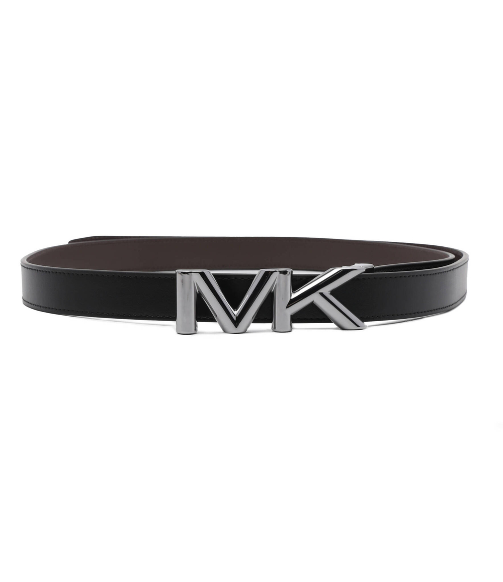 Кожаный двухсторонний ремень Michael Kors - коричневый(39S4LBLY1U)