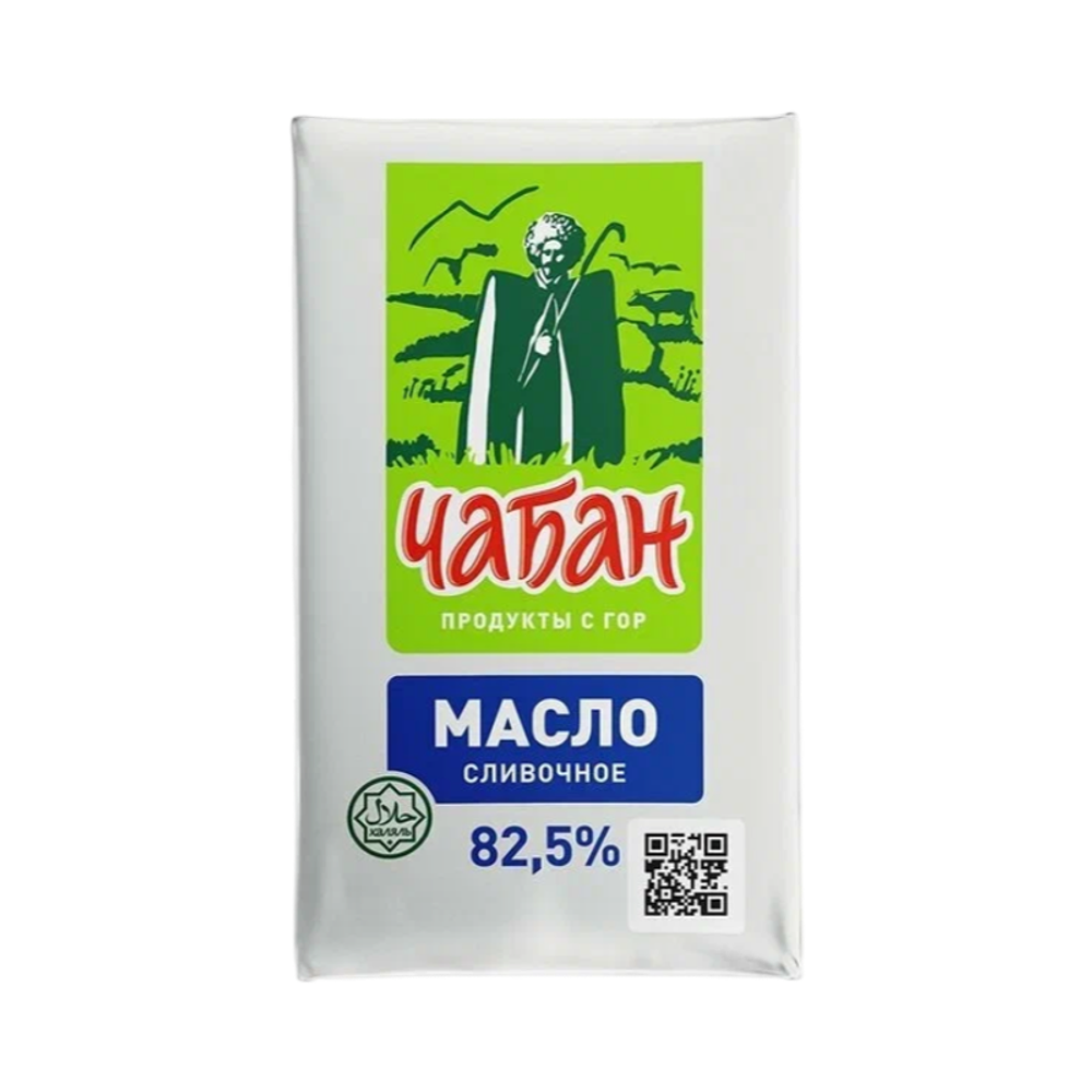 Масло сливочное Чабан Халяль 82.5% 450г