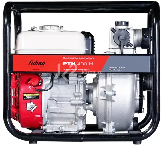 Бензиновая мотопомпа Fubag PTH 400 H