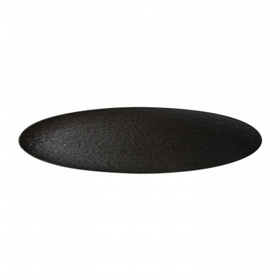 БЛЮДО овальное 17'' 430х115мм, черный "Corone Grafica"