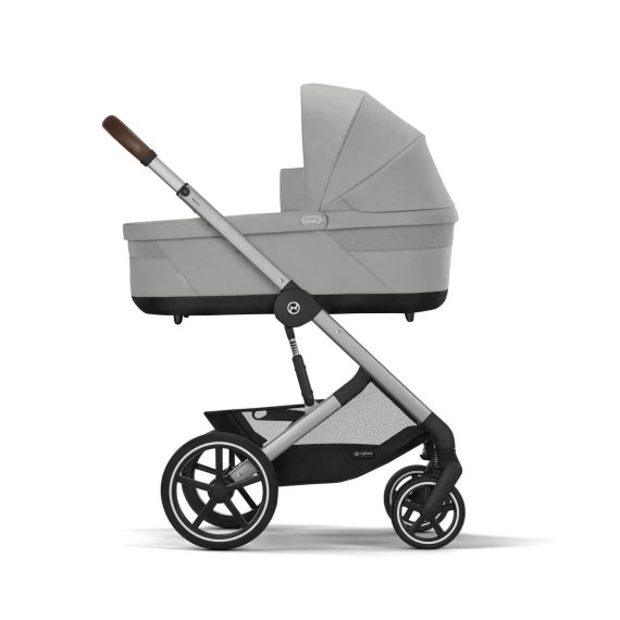 Детская коляска Cybex Balios S Lux SLV 3 в 1 Stone Grey