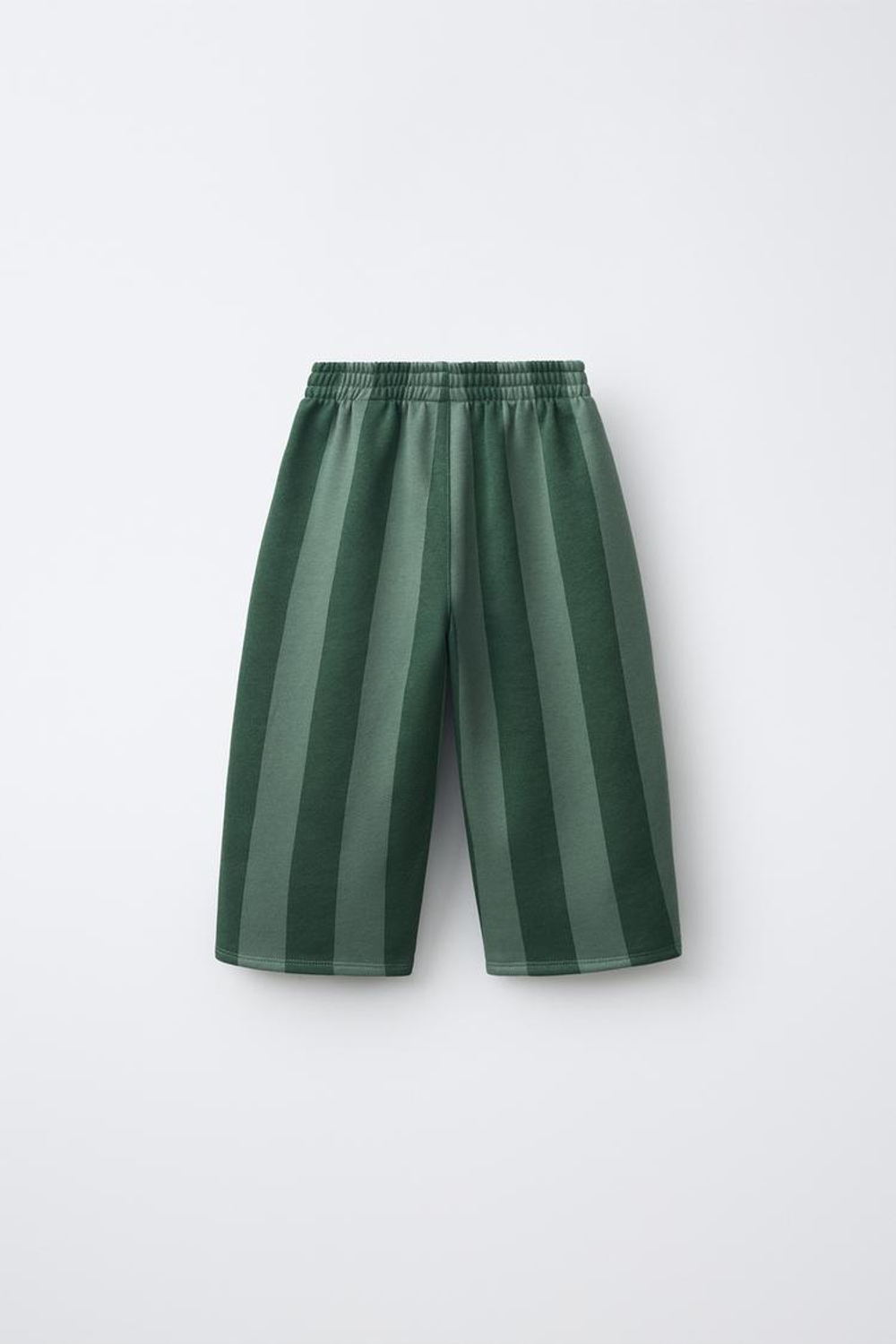 ZARA БРЮКИ В ПОЛОСКУ, МЯГКИЙ ЗЕЛЕНЫЙ