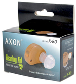 Axon K-80 Усилитель звука внутриушной / Усилитель слуха / Слуховой аппарат