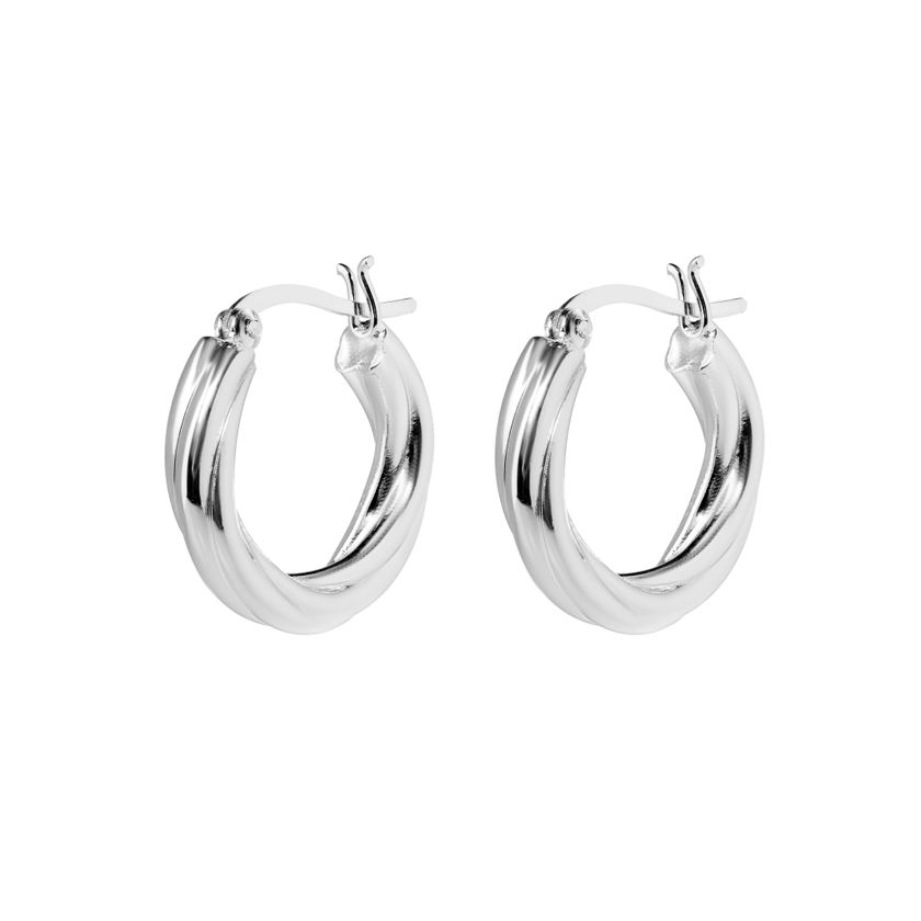 Серьги Витые из Серебра
