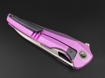 Складной нож Magpie M390 CrystalTi pink