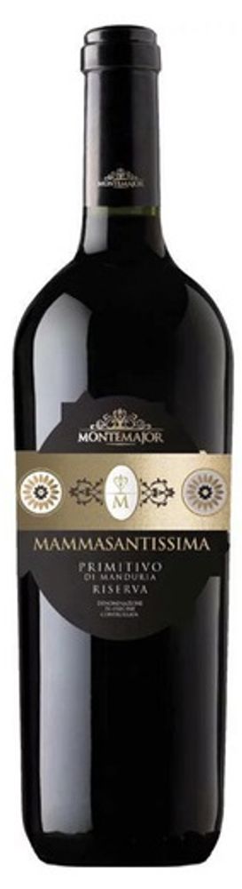 Вино Монтемаджор Маммасантиссима Примитиво ди Мандурия Ризерва