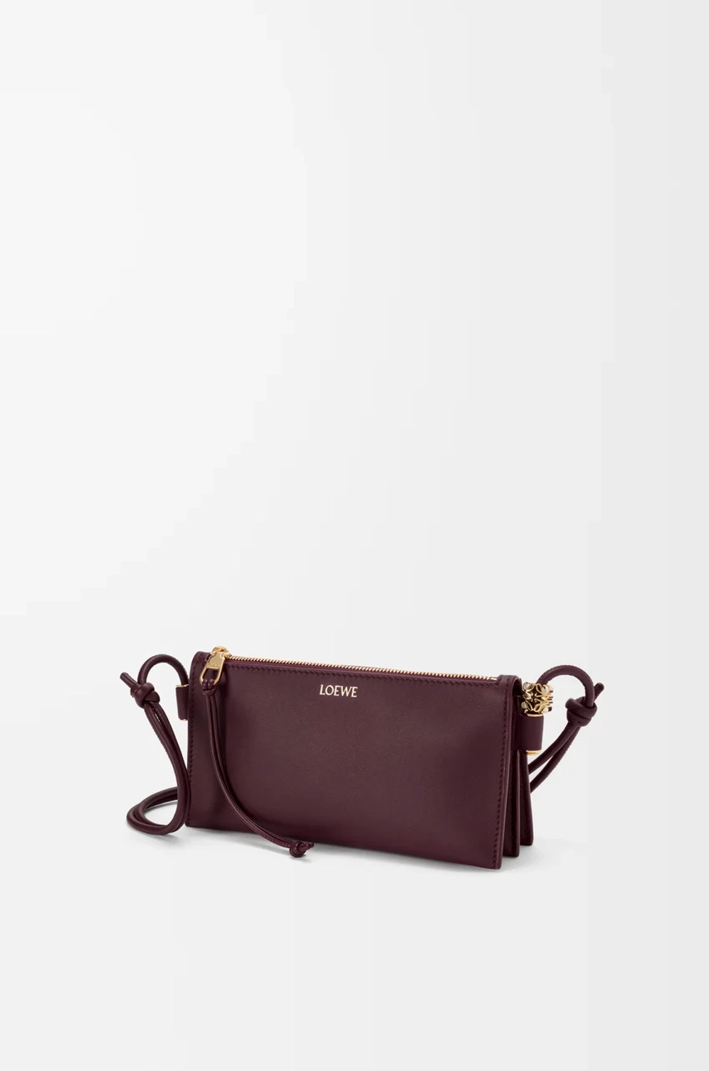 Loewe Сумка Joya из телячьей кожи наппа, бургунди