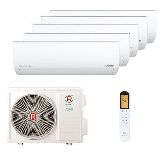Мультисплит система на 5 комнат Royal Clima RCI-GLF09HN x 5 / 5TFM-42HN/OUT