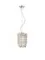 Светильник подвесной NewRgy NW082-ф200*H300(1200) CHROME, 2×40 Вт, хромированный