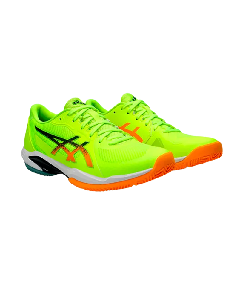 Asics Solution Swift FF 2 Padel Безопасные желтые-Стадионные оранжевые кроссовки