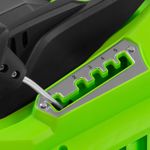 Газонокосилка электрическая Сибртех L1500, 1500 Вт, ширина 33 см, 5 уровней, пластиковый травосборник 35 л