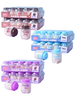 Молочные конфеты в виде таблеток ассорти вкусов 120 г * 3 шт